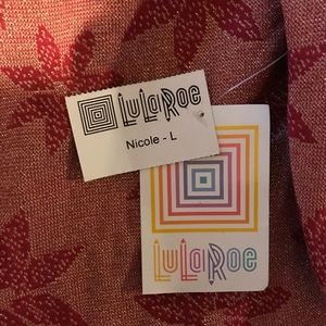 Limited edition Poinsettia LuLaRoe dress